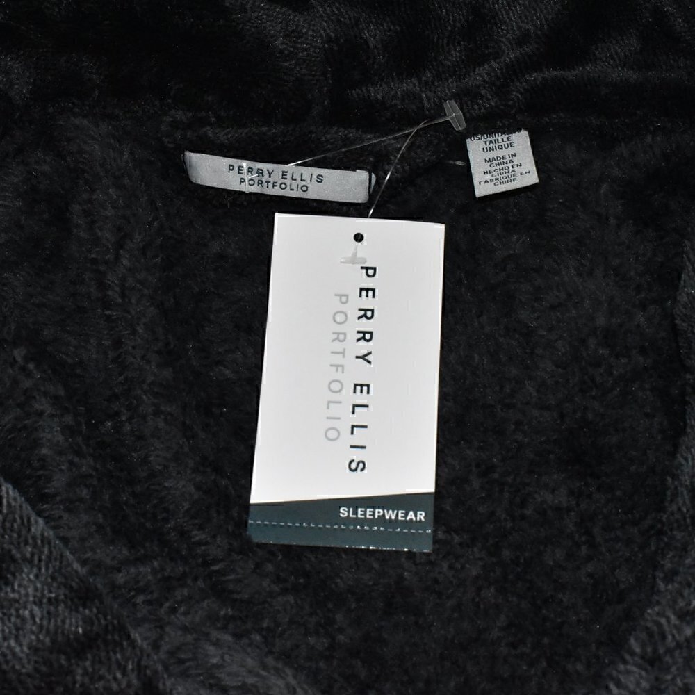 Perry Ellis Portfolio Soft Plush Velour Robe Size OS - Picture 4 of 13